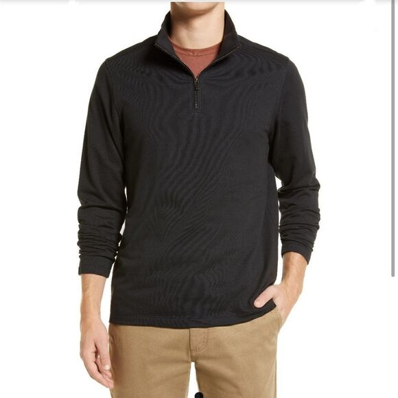 NWOT Nordstrom Twill Texture Pullover - Picture 1 of 3